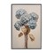 Stupell Industries Vintage Blue Hydrangea Framed Giclee Wall Art Design by Petals Prints Design